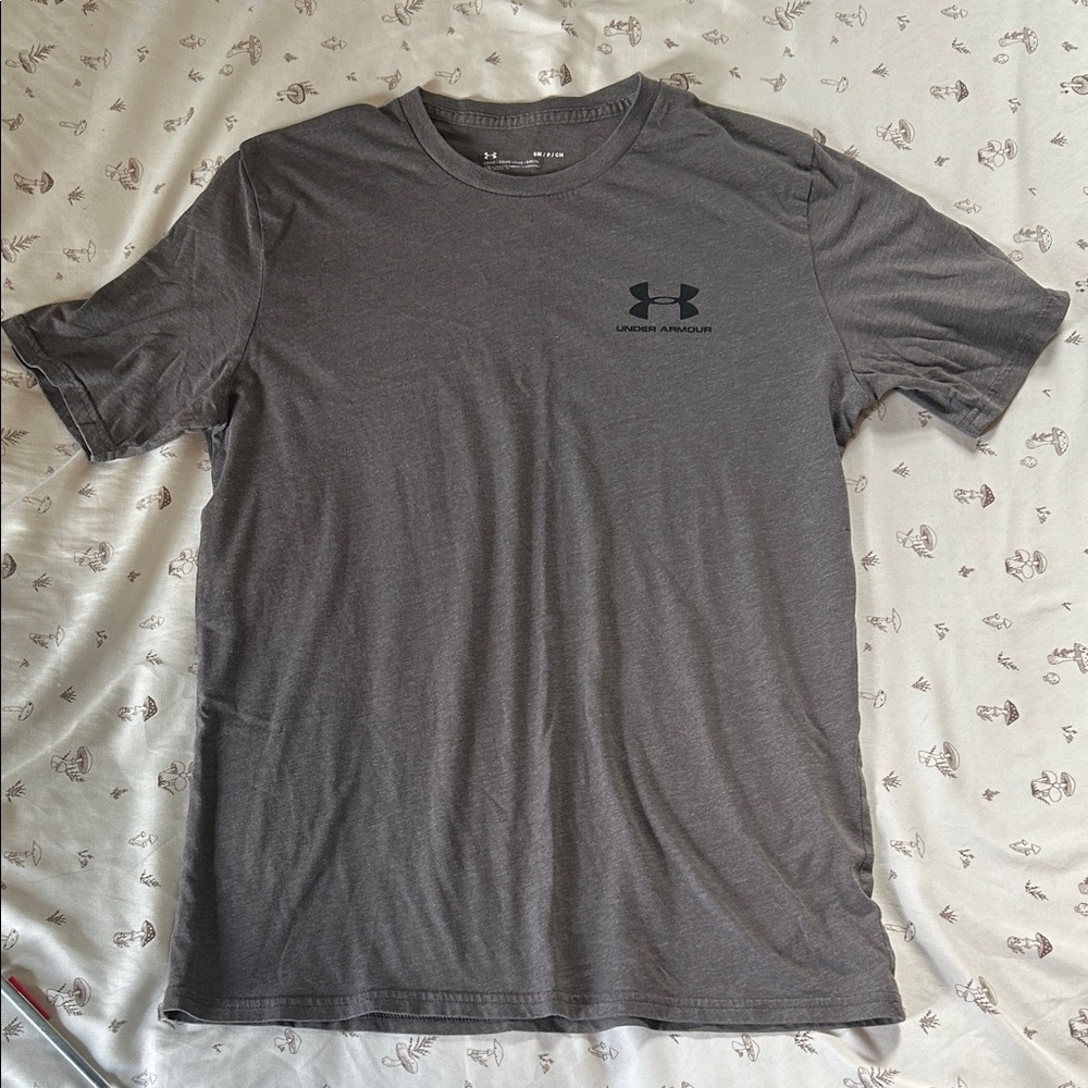 Under Armour Men's Charcoal Short Sleeve Tee